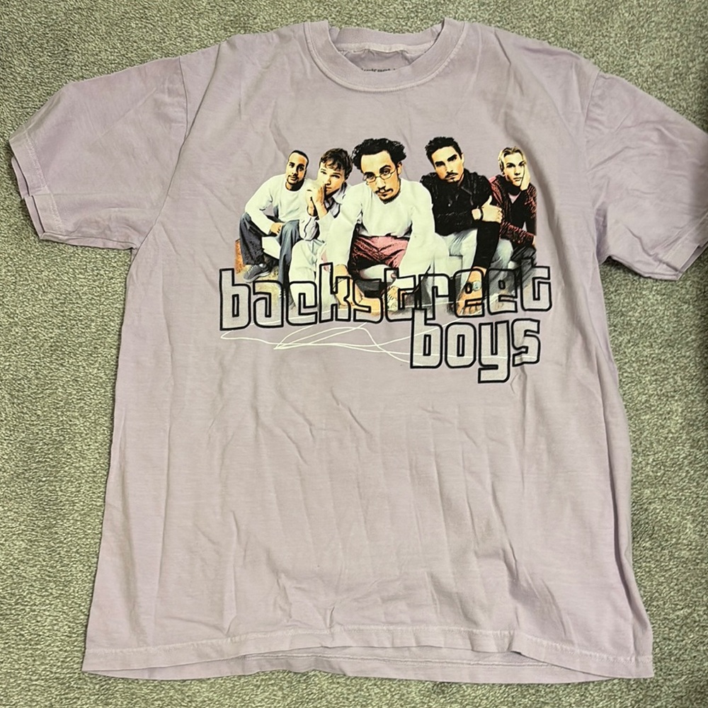 Backstreet Boys Graphic Tee - Lavender